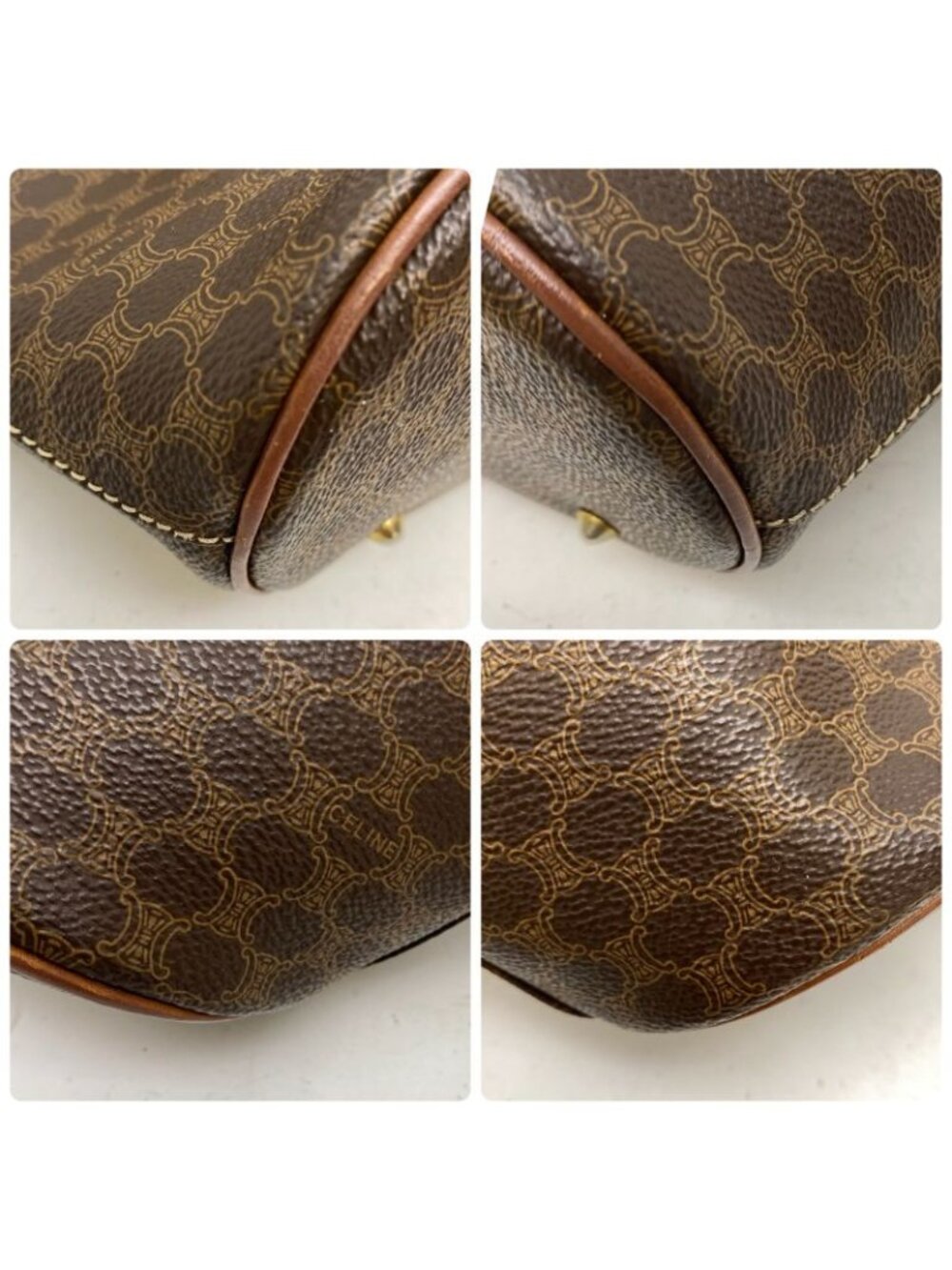 Celine Tote Macadam Brown Bucket - Picture 10 of 16